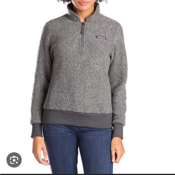 Patagonia Tops - Patagonia Woolyester Fleece Pullover Sweatshirt